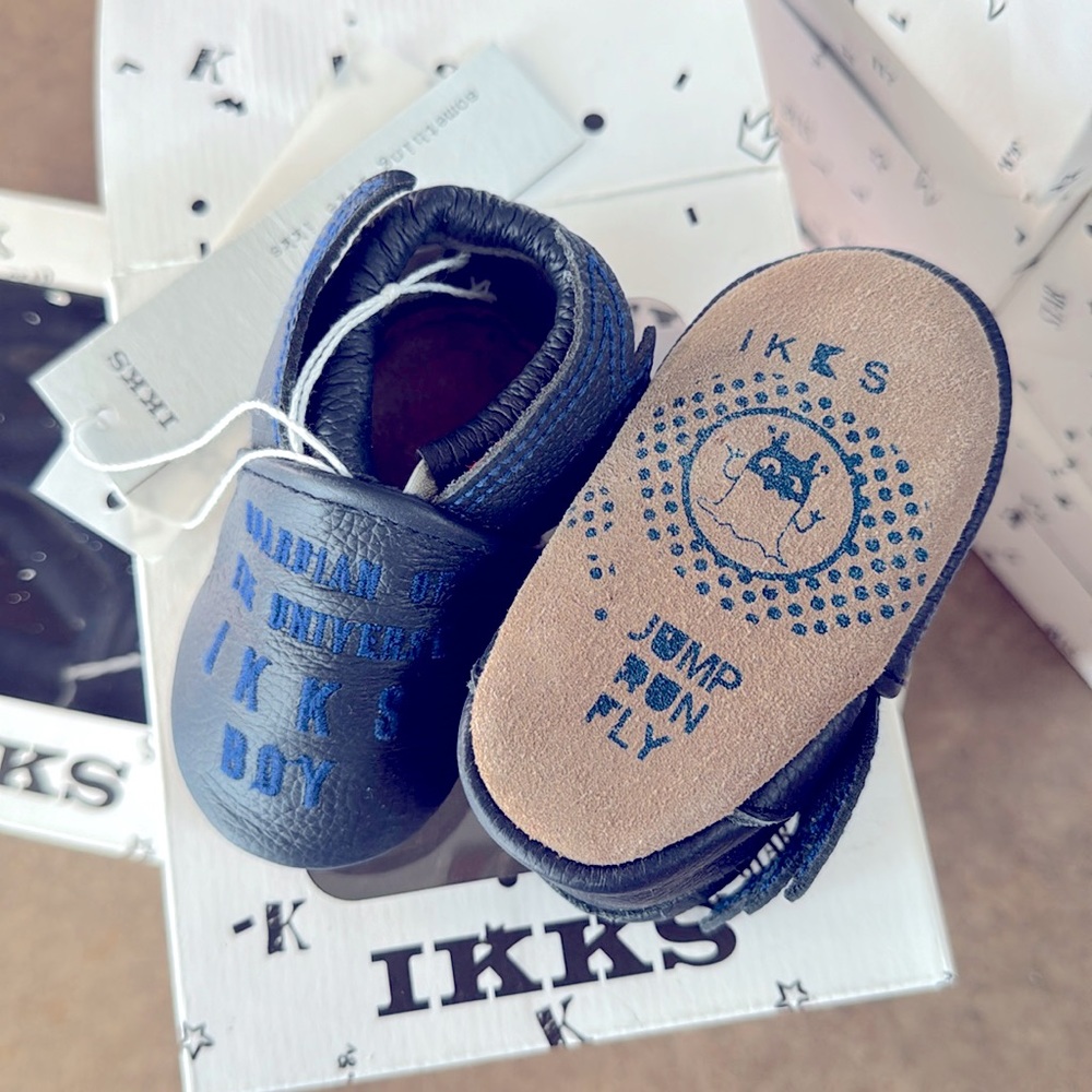 IKKS baby shoes new in box